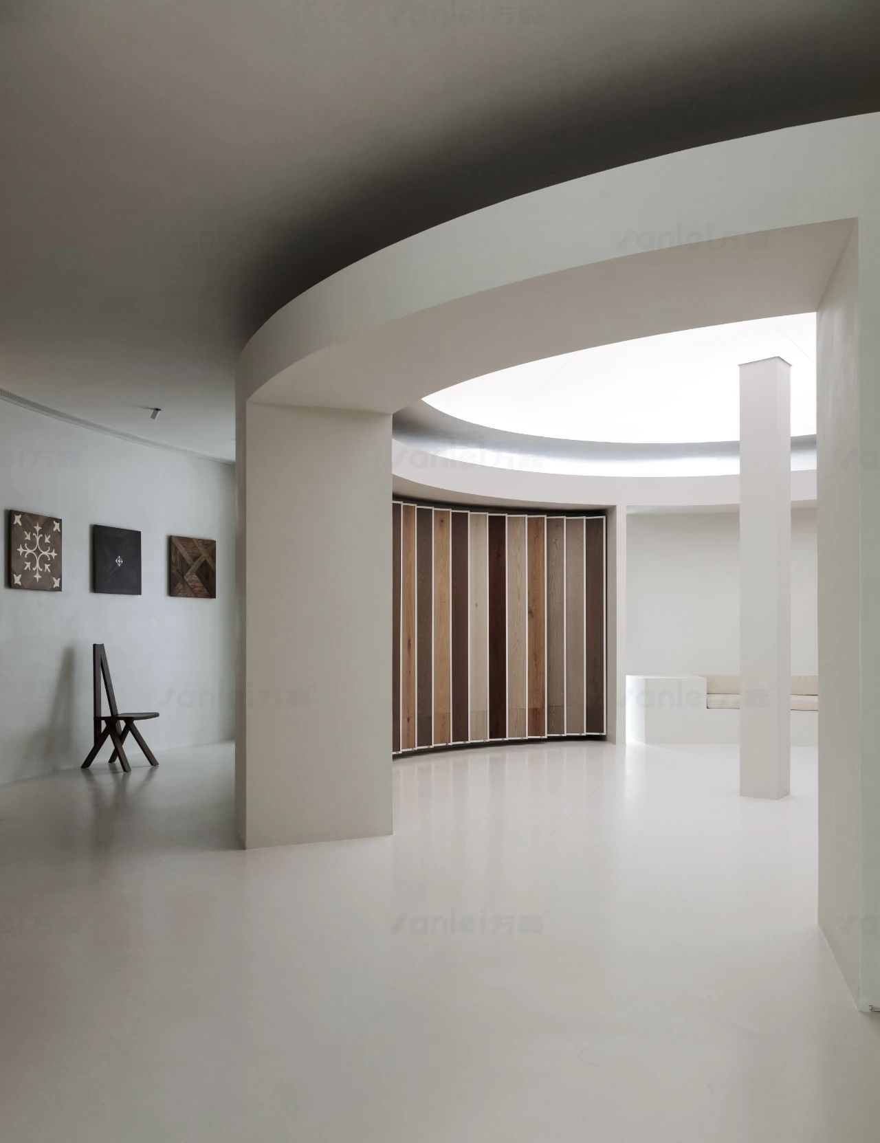 大牌聯動案例｜特芮地板木美展廳由萬磊北京團隊全案落地